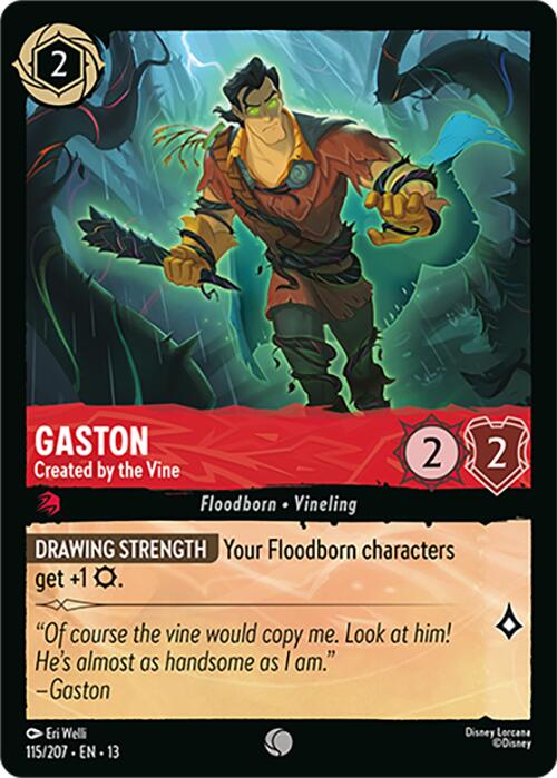 Gaston - Created by the Vine (115/204) [Attack of the Vine!] | Clutch Gaming