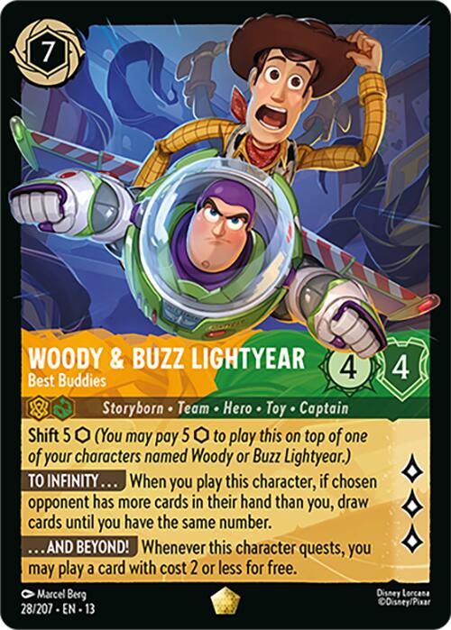 Woody & Buzz Lightyear - Best Buddies (28/204) [Attack of the Vine!] | Clutch Gaming
