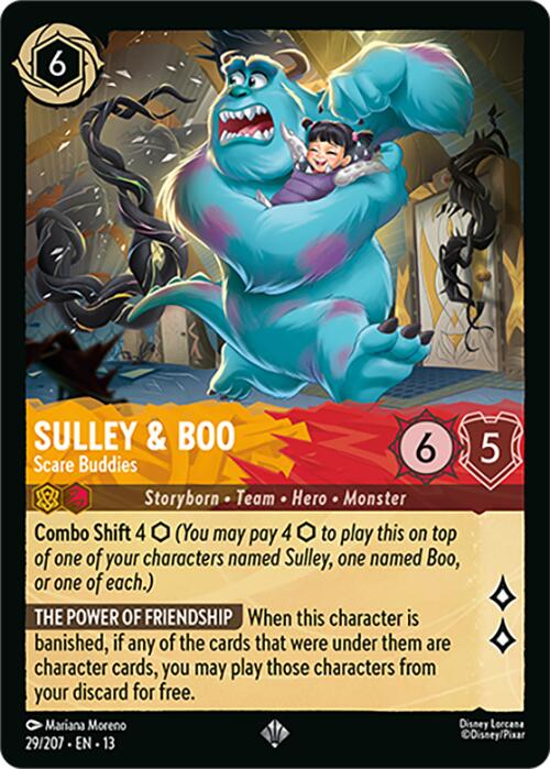 Sulley & Boo - Scare Buddies (29/204) [Attack of the Vine!] | Clutch Gaming