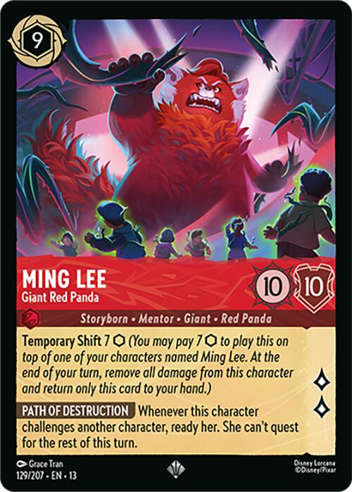 Ming Lee - Giant Red Panda (129/204) [Attack of the Vine!] | Clutch Gaming