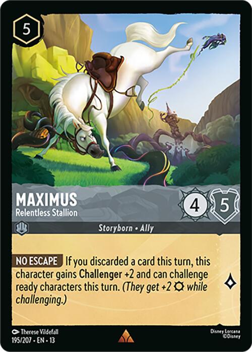 Maximus - Relentless Stallion (195/204) [Attack of the Vine!] | Clutch Gaming