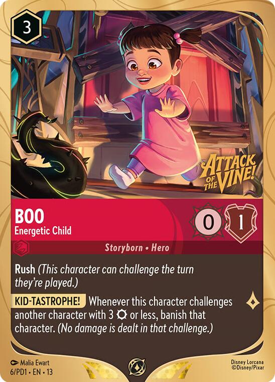 Boo - Energetic Child (6) [Promo Cards] | Clutch Gaming