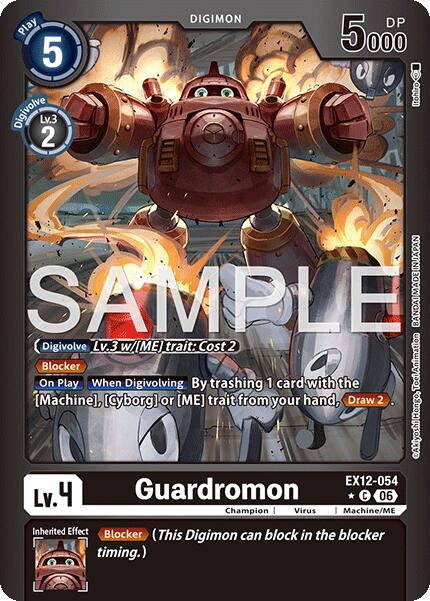 Guardromon [EX12-054] (Limited Foil) [Digital World Shambala] | Clutch Gaming