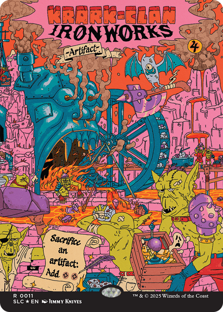 Krark-Clan Ironworks (Halo Foil) [Secret Lair Countdown Kit] | Clutch Gaming