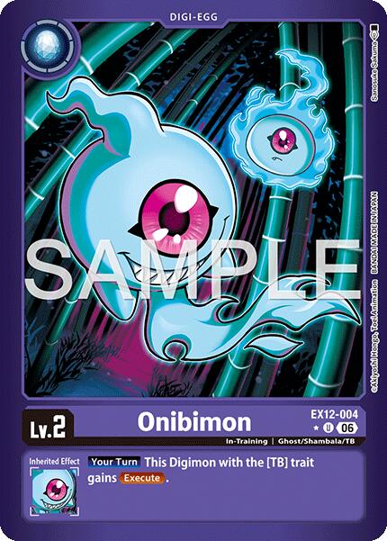 Onibimon [EX12-004] (Limited Foil) [Digital World Shambala] | Clutch Gaming