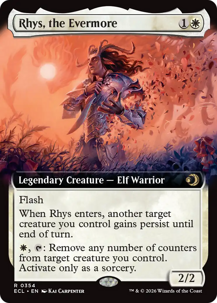 Rhys, the Evermore (Extended Art) [Lorwyn Eclipsed] | Clutch Gaming