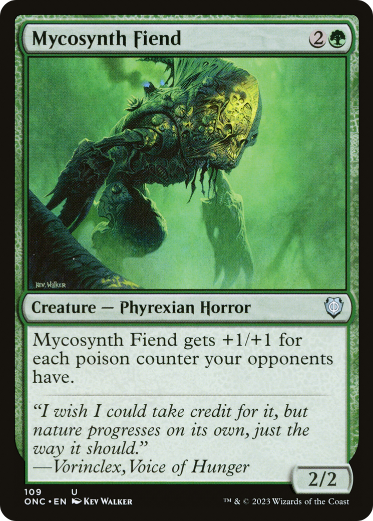 Mycosynth Fiend [Phyrexia: All Will Be One Commander] | Clutch Gaming