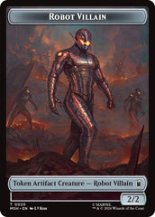 Villain // Robot Villain Double-Sided Token (009//020) [Marvel Super Heroes Tokens] | Clutch Gaming