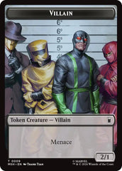 Villain // Robot Villain Double-Sided Token (009//020) [Marvel Super Heroes Tokens] | Clutch Gaming