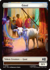 Goat // Construct Double-Sided Token [Marvel Super Heroes Commander Tokens] | Clutch Gaming