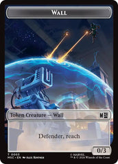 Wall // Council of Reeds Double-Sided Token [Marvel Super Heroes Commander Tokens] | Clutch Gaming