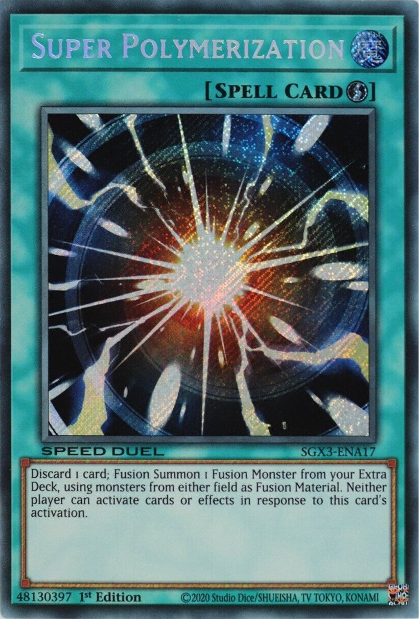 Super Polymerization [SGX3-ENA17] Secret Rare | Clutch Gaming