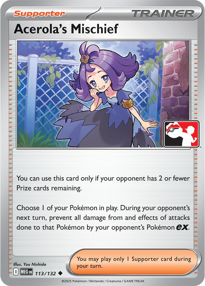 Acerola's Mischief (113/132) [Prize Pack Series Nine] | Clutch Gaming