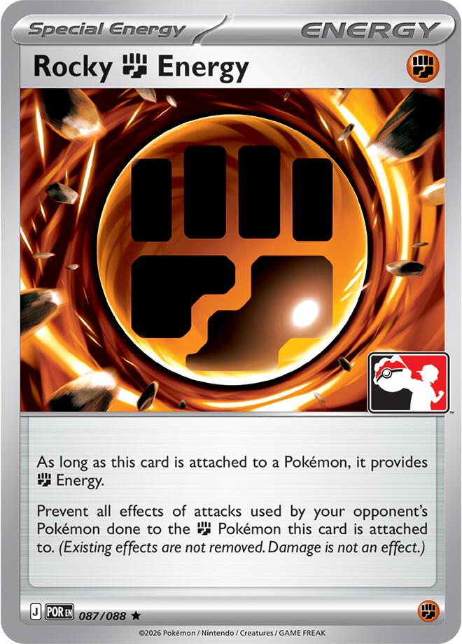 Rocky Fighting Energy (087/088) [Prize Pack Series Nine] | Clutch Gaming