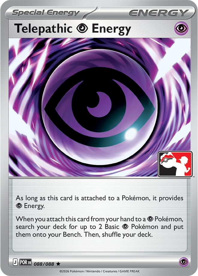 Telepathic Psychic Energy (088/088) [Prize Pack Series Nine] | Clutch Gaming
