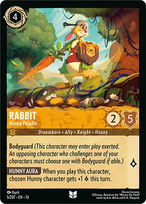 Rabbit - Hunny Paladin (5/207) [Attack of the Vine!] | Clutch Gaming