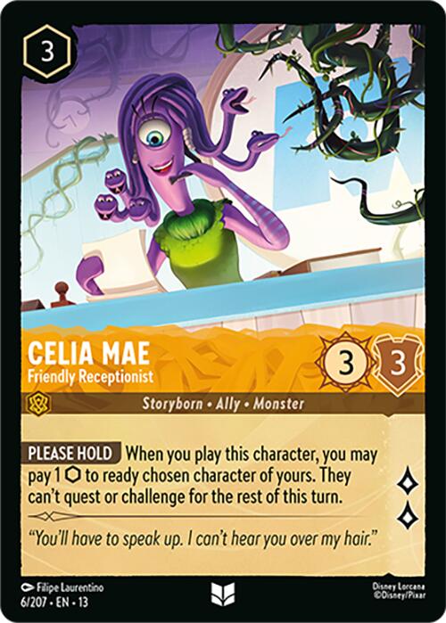 Celia Mae - Friendly Receptionist (6/207) [Attack of the Vine!] | Clutch Gaming