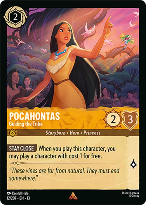Pocahontas - Guiding the Tribe (12/207) [Attack of the Vine!] | Clutch Gaming