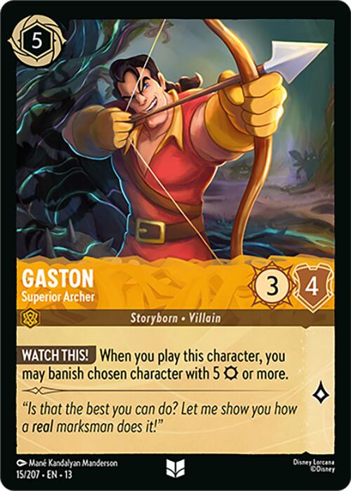 Gaston - Superior Archer (15/207) [Attack of the Vine!] | Clutch Gaming