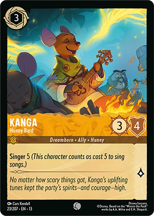 Kanga - Hunny Bard (23/207) [Attack of the Vine!] | Clutch Gaming