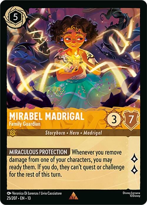 Mirabel Madrigal - Family Guardian (25/207) [Attack of the Vine!] | Clutch Gaming
