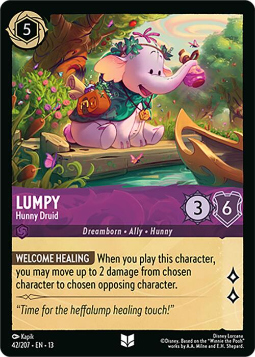 Lumpy - Hunny Druid (42/207) [Attack of the Vine!] | Clutch Gaming