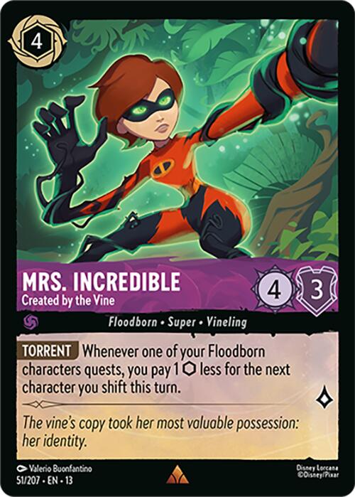 Mrs. Incredible - Created by the Vine (51/207) [Attack of the Vine!] | Clutch Gaming