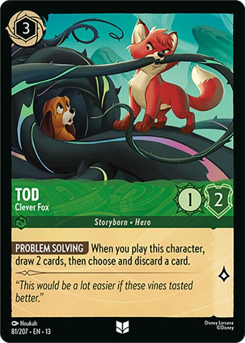 Tod - Clever Fox (81/207) [Attack of the Vine!] | Clutch Gaming