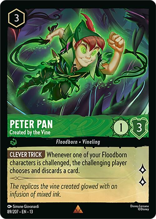 Peter Pan - Created by the Vine (89/207) [Attack of the Vine!] | Clutch Gaming