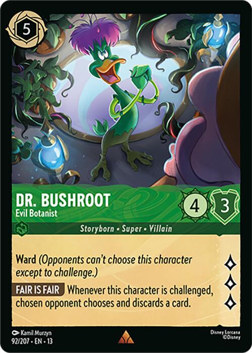 Dr. Bushroot - Evil Botanist (92/207) [Attack of the Vine!] | Clutch Gaming