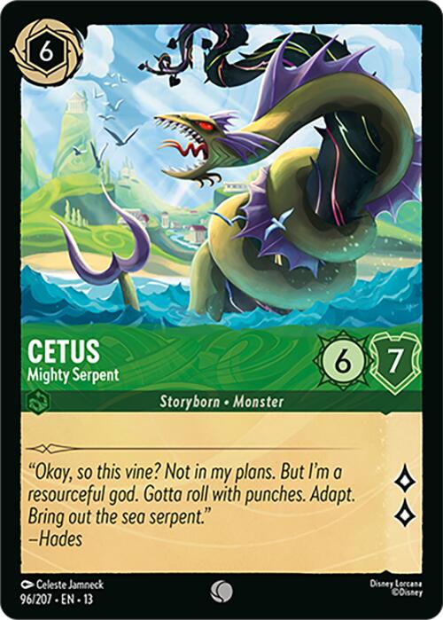 Cetus - Mighty Serpent (96/207) [Attack of the Vine!] | Clutch Gaming
