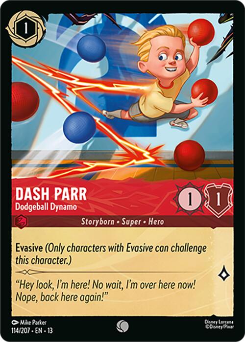 Dash Parr - Dodgeball Dynamo (114/207) [Attack of the Vine!] | Clutch Gaming