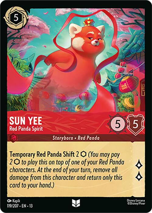 Sun Yee - Red Panda Spirit (119/207) [Attack of the Vine!] | Clutch Gaming