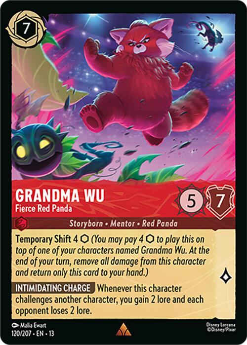 Grandma Wu - Fierce Red Panda (120/207) [Attack of the Vine!] | Clutch Gaming