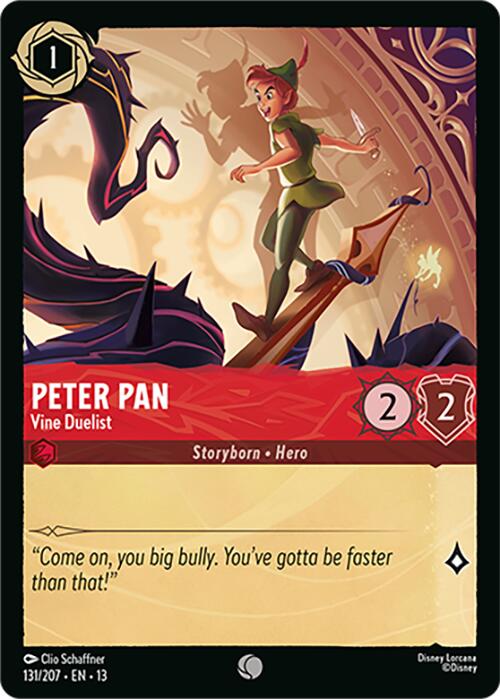 Peter Pan - Vine Duelist (131/207) [Attack of the Vine!] | Clutch Gaming