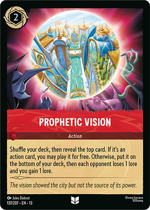 Prophetic Vision (137/207) [Attack of the Vine!] | Clutch Gaming