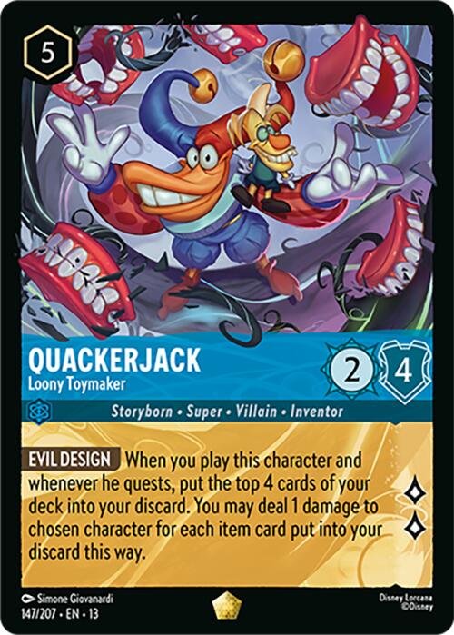 Quackerjack - Loony Toymaker (147/207) [Attack of the Vine!] | Clutch Gaming