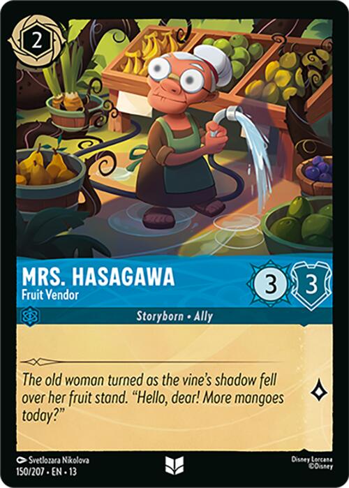 Mrs. Hasagawa - Fruit Vendor (150/207) [Attack of the Vine!] | Clutch Gaming