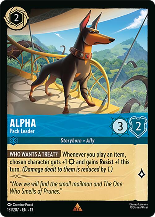 Alpha - Pack Leader (151/207) [Attack of the Vine!] | Clutch Gaming