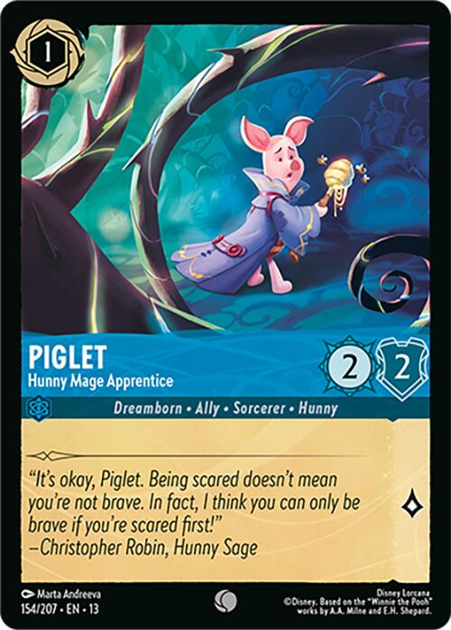 Piglet - Hunny Mage Apprentice (154/207) [Attack of the Vine!] | Clutch Gaming