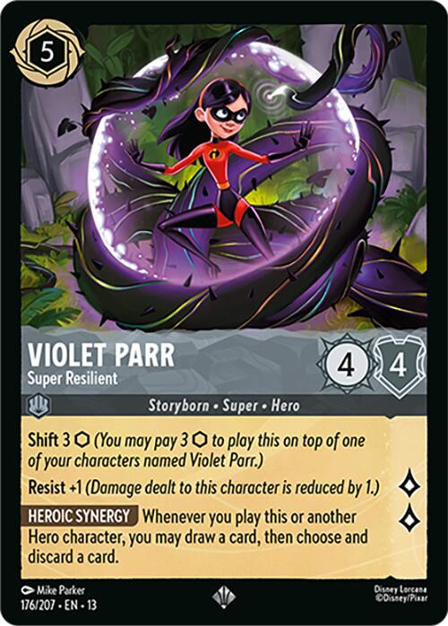 Violet Parr - Super Resilient (176/207) [Attack of the Vine!] | Clutch Gaming