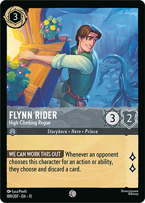 Flynn Rider - High-Climbing Rogue (189/207) [Attack of the Vine!] | Clutch Gaming