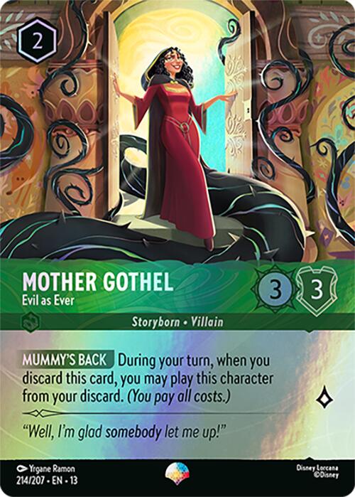 Mother Gothel - Evil as Ever (Epic) (214/204) [Attack of the Vine!] | Clutch Gaming