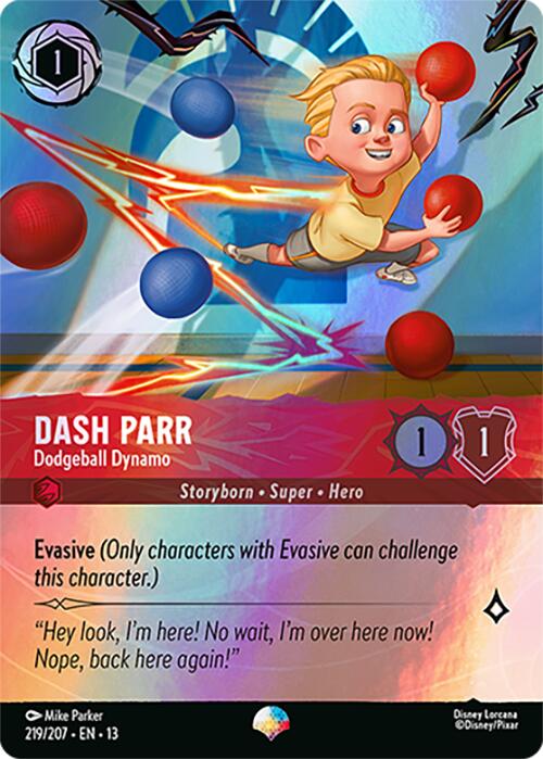 Dash Parr - Dodgeball Dynamo (Epic) (219/204) [Attack of the Vine!] | Clutch Gaming