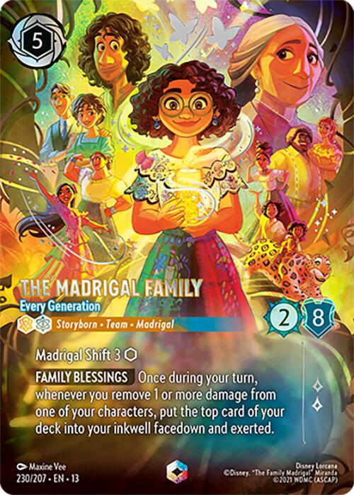The Madrigal Family - Every Generation (Enchanted) (230/207) [Attack of the Vine!] | Clutch Gaming