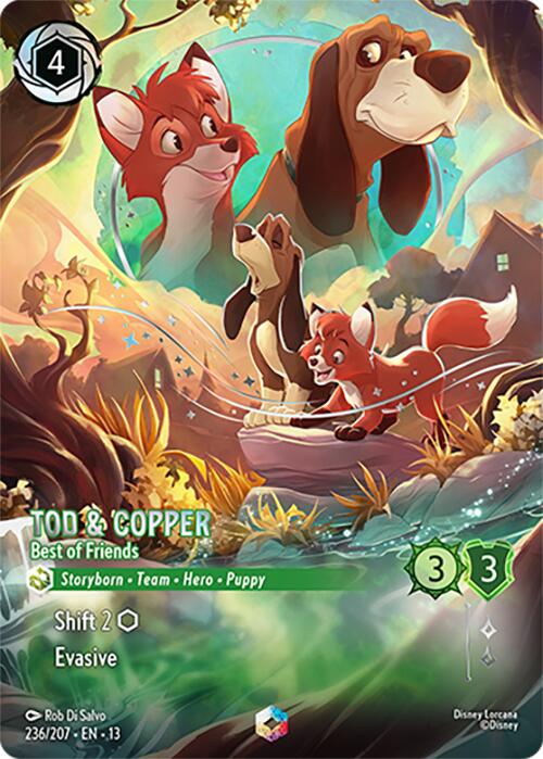 Tod & Copper - Best of Friends (Enchanted) (236/204) [Attack of the Vine!] | Clutch Gaming