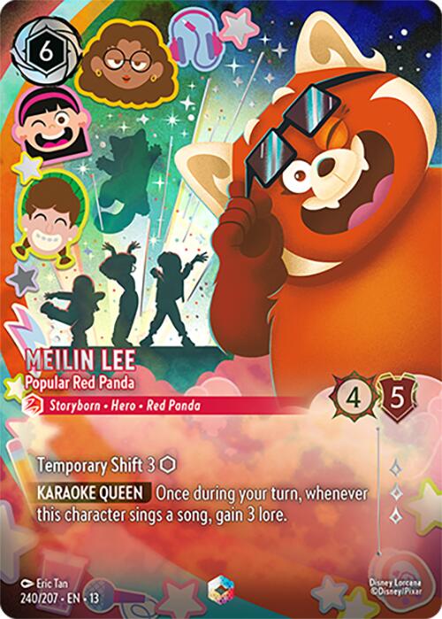 Meilin Lee - Popular Red Panda (Enchanted) (240/204) [Attack of the Vine!] | Clutch Gaming