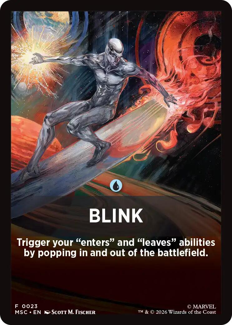 Blink Theme Card [Marvel Super Heroes Commander] | Clutch Gaming