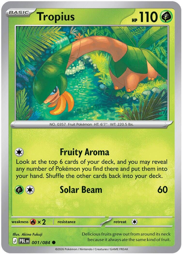 Tropius (001/084) [Mega Evolution: Pitch Black] | Clutch Gaming