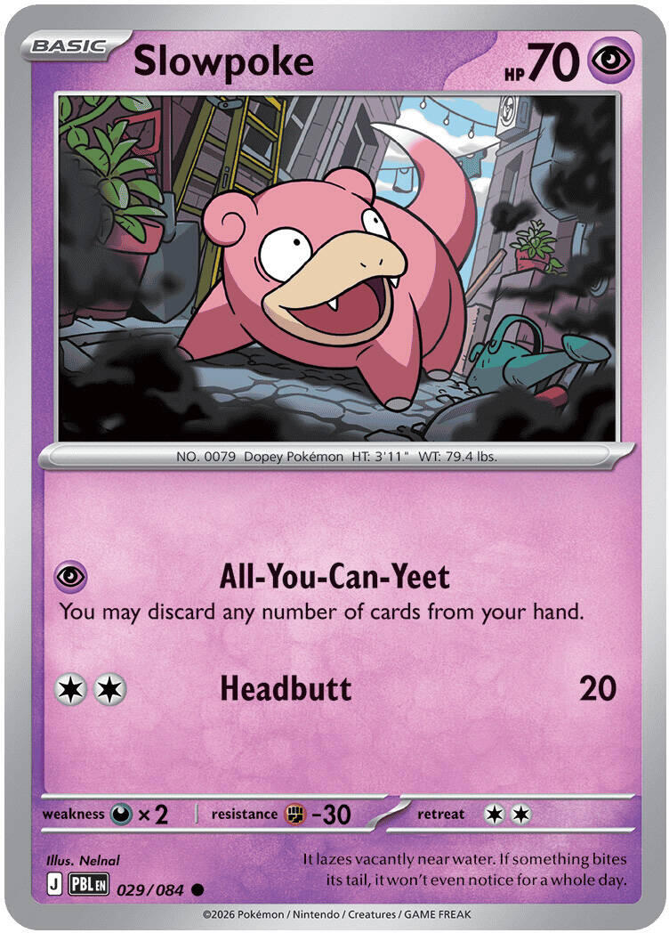 Slowpoke (029/084) [Mega Evolution: Pitch Black] | Clutch Gaming